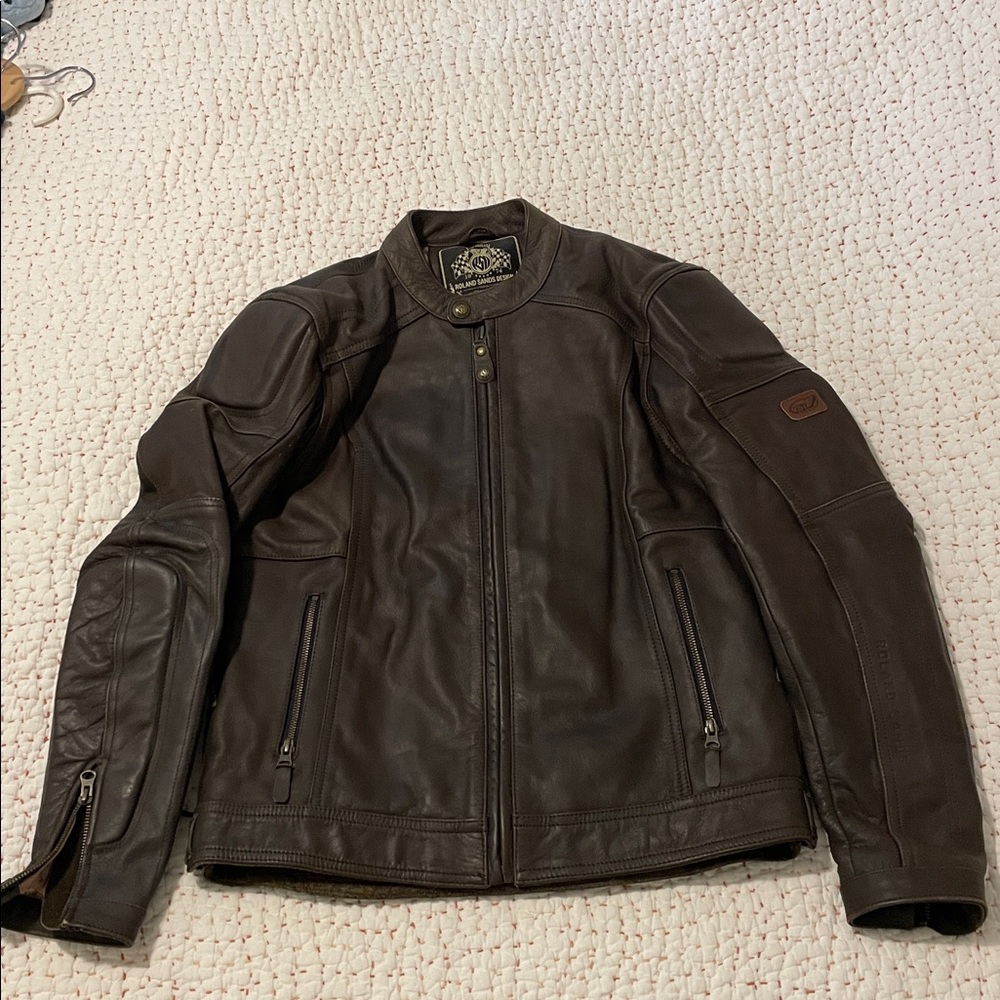 Men's Leather Motorcycle Jacket